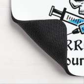 Tapis De Souris Infirmière Pirate Rendez Votre Grotte (Coin)
