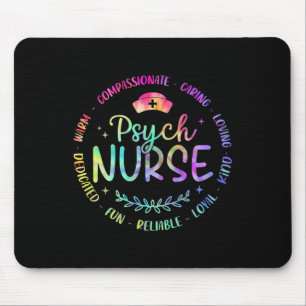 Tapis De Souris Infirmière Psychiatrique Rn Santé mentale Psycholo