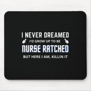 Tapis De Souris Infirmière Ratched Funny Design Infirmière Caractè