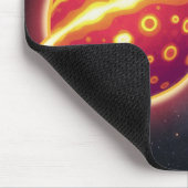Tapis De Souris Infographie de science spatiale sur la plus grande (Coin)