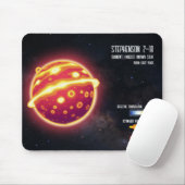 Tapis De Souris Infographie de science spatiale sur la plus grande (Avec souris)