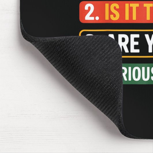 Tapis De Souris Information Technology Tech _ Funny Technical Supr (Coin)