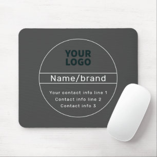Tapis De Souris Informations de contact d'entreprise ou de marque