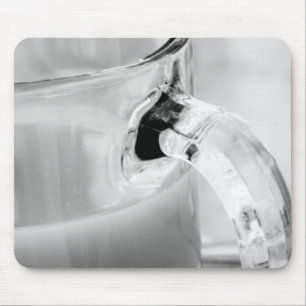 Tapis De Souris Infrarouge, noir et blanc,tasse, verre, café,