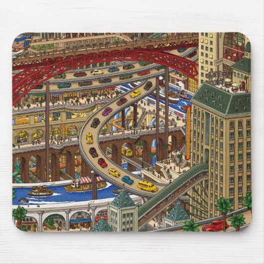 TAPIS DE SOURIS INFRASTRUCTURE (Devant)