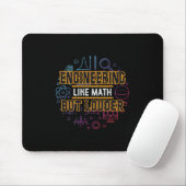 Tapis De Souris Ingénieur Ingénieur Comme Math (Avec souris)