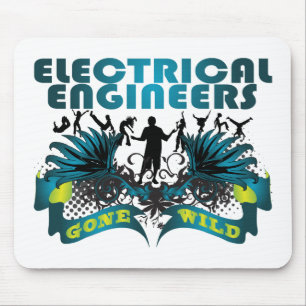 Tapis De Souris Ingénieurs électriques fous