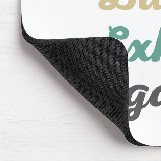 Tapis De Souris Inhale Bacon Exhale Négativité Pad (Coin)