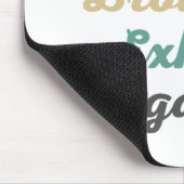 Tapis De Souris Inhale Brownies Exhale Négativité Pad (Coin)