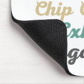 Tapis De Souris Inhale Chocolate Chip Cookies Exhale Négativité (Coin)