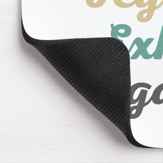 Tapis De Souris Inhale Feijoada Exhale Négativité Pad (Coin)