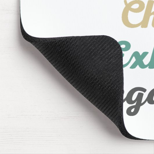 Tapis De Souris Inhale Poisson et Chips Exhale Négativité Souris (Coin)