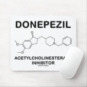 Tapis De Souris Inhibiteur d'acétylcholinestérase de Donepezil (Avec souris)