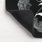 Tapis De Souris Initiale gothique élégante Z (Coin)