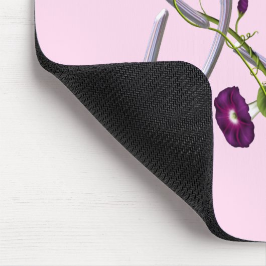 Tapis De Souris Initiale précieuse A de papillon (Coin)