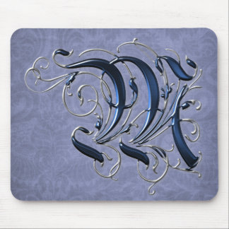 Tapis De Souris Initiale vintage M