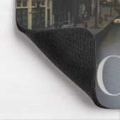 Tapis De Souris Initiales monogrammes sur l'image du canal d'eau (Coin)