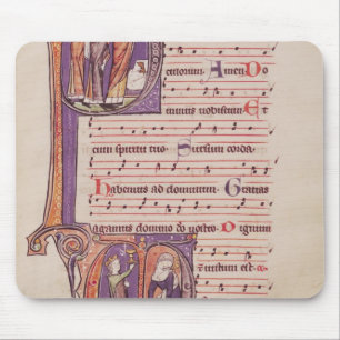 Tapis De Souris Initiales 'P de Historiated