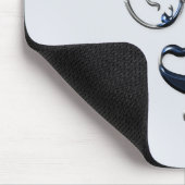 Tapis De Souris Initiales vintages B (Coin)