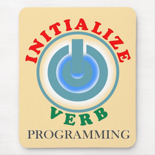 Tapis De Souris Initialize Verb in Cobol Programming (Devant)