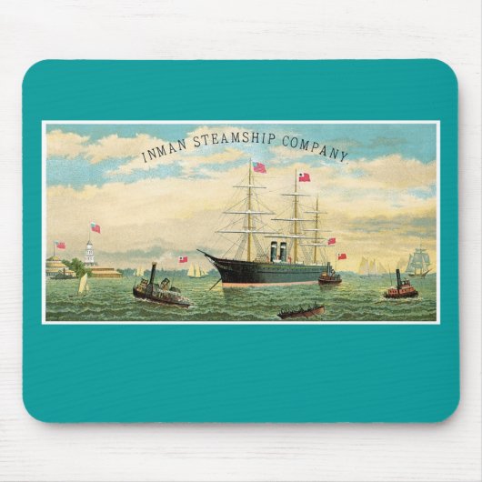 Tapis De Souris Inman Steamship Company (Devant)
