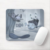 Tapis De Souris "Inondant la Chambre" Mousepad (Avec souris)