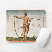 Tapis De Souris Inscriptions distinctives d'un guerrier de la (Avec souris)