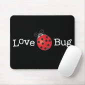 Tapis De Souris Insecte d'amour - coccinelle (Avec souris)