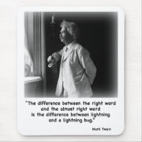 Insecte de foudre de Twain Mousepad