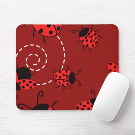 Tapis De Souris Insecte Mousepad de Madame (Avec souris)