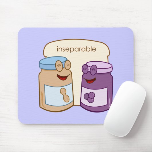 Tapis De Souris Inséparable (Avec souris)