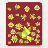 TAPIS DE SOURIS INSÉPARABLE AVEC DON DE FLEURS JOUR SPÉCIAL, ANNIV (Devant)