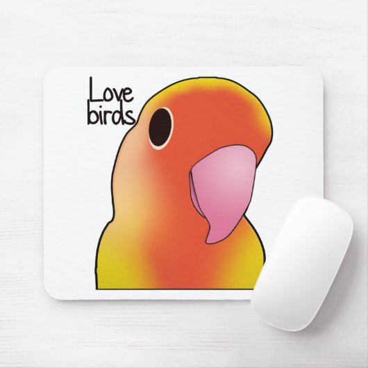 Tapis De Souris Inséparables (Avec souris)