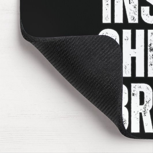 Tapis De Souris Insert Cheesy Bread Funny Food Lover Zza Bread Hum (Coin)