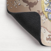 Tapis De Souris Insigne de ligne bleue mince (Coin)