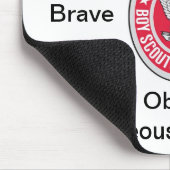 Tapis De Souris Insigne de scoutisme d'aigle Mousepad (Coin)