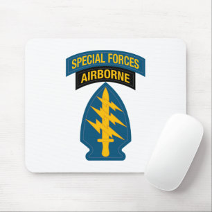 Tapis De Souris insigne des forces spéciales Tab Airborne