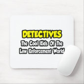 Tapis De Souris Inspecteurs...Cool enfants application de la loi M (Avec souris)