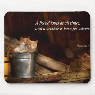 Tapis De Souris Inspirant - Chat - Seau de plaisir