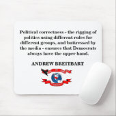Tapis De Souris Inspiration de Breitbart (Avec souris)