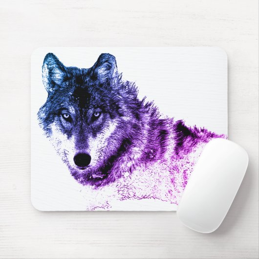 Tapis De Souris Inspiration Wolf Eyes (Avec souris)