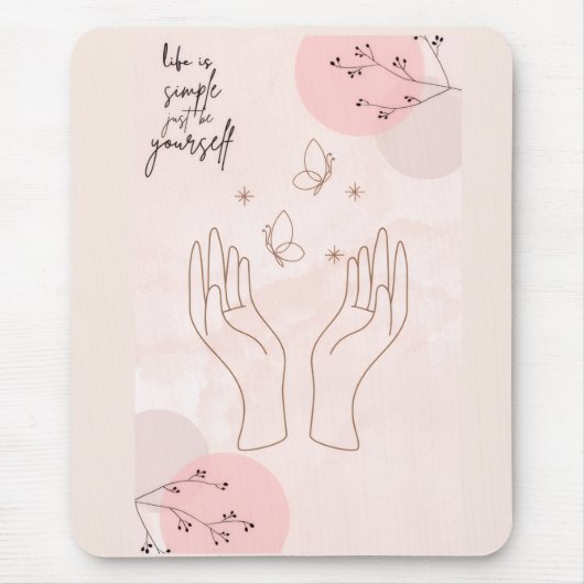 Tapis De Souris inspirational (Devant)