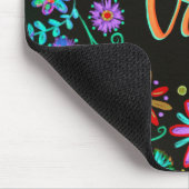 Tapis De Souris Inspirational Trust Black Floral Inspirivity (Coin)