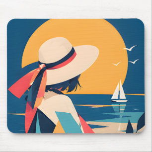 Tapis de souris inspiré d'anime de collection