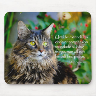 Tapis de souris inspiré de citation de chat