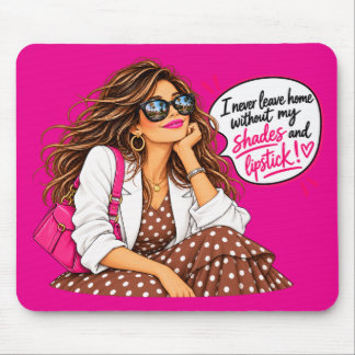 Tapis de souris inspiré du voyage Shades et Rouge