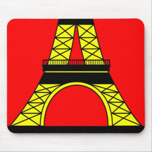 Tapis De Souris Inspiré par la Tour Eiffel
