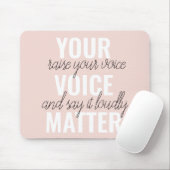 Tapis De Souris Inspirer votre vocabulaire Motivation Citation (Avec souris)