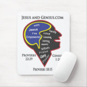 Tapis De Souris Inspirez et autorisez (Avec souris)