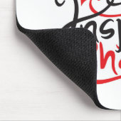 Tapis De Souris Inspirez le changement Mousepad (Coin)